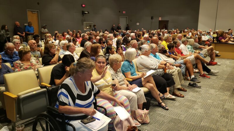 FEMA, city host packed town hall